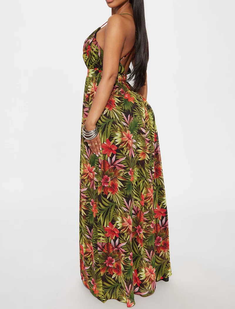 Alternative view of Jasmine Floral Maxi Dress