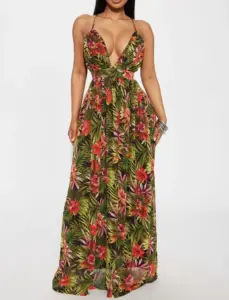 Jasmine Floral Maxi Dress